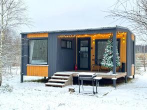 Moroshka Scandi - Domik Dlya Dvoikh s Vidom na Les Private house