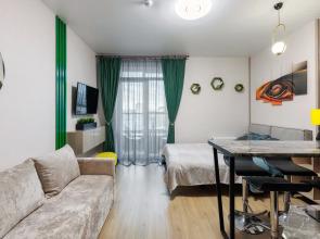 Studiya S Dizajnerskim Remontom V Inductrialnom Rayone Flat