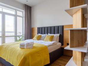 S Vidom na Reku Svisloch Apartments