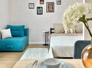 Biryuzovaya Studiya V Serdtse Goroda Permi Flat