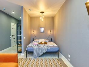 Studiya na 15 etazhe ( s kondicionerom) v ZhK Runa park po adresu Malkova 12 na 4 cheloveka Apartments