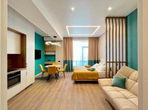 Akvadelyuks u morya, s bassejnom, SPA, plyazhem N803 Apartments