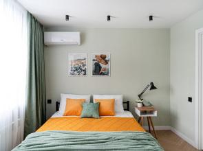 Uyutnaya i sovremennaya v tsentre goroda Flat