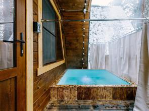 Kottedzh V Lesu S Basseynom ot Kvartiruking