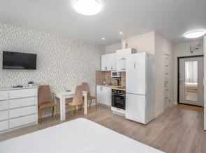 V Dome S Zakrytoy Territoriey Flat