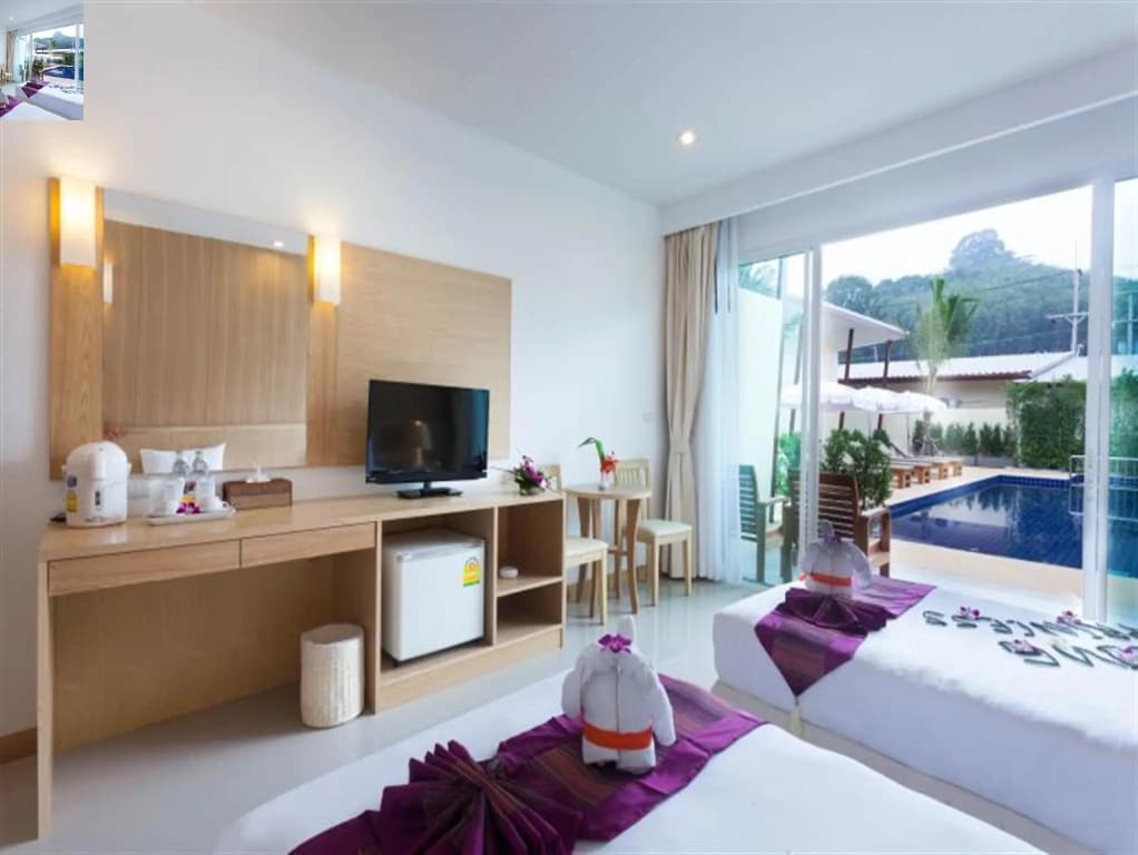 Deluxe Double room twin beds