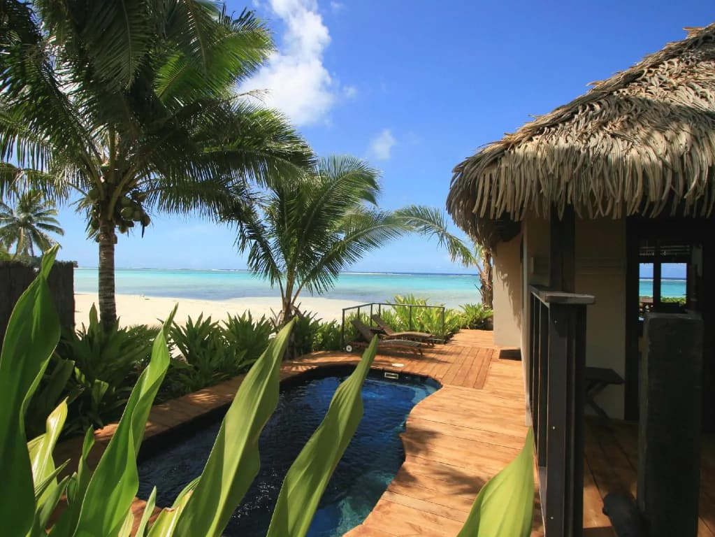 Villa beachfront