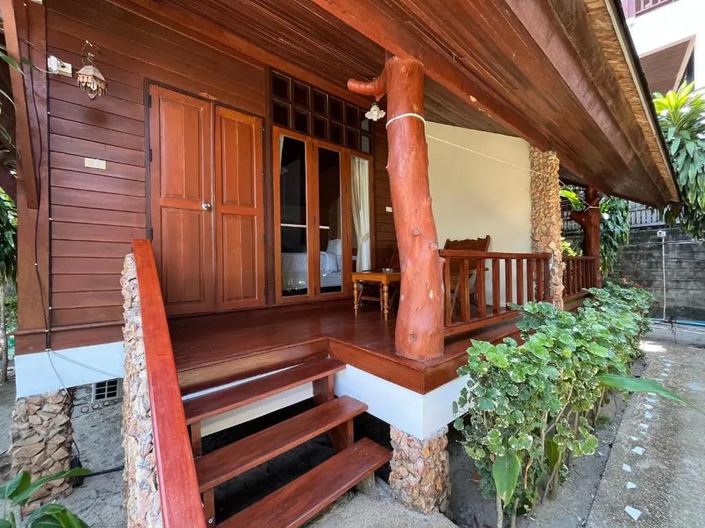 Double room with garden view twin beds