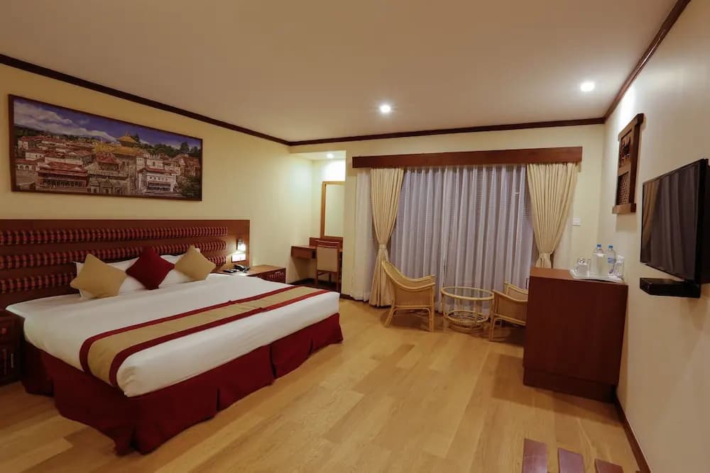 Deluxe Double room with view full double bed