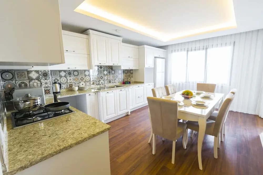 3 Bedrooms Family Apartment with balcony and with sea view
