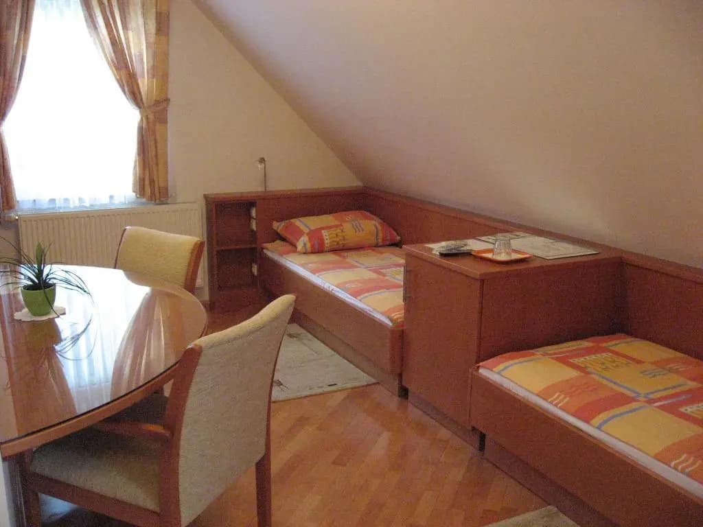 Standard Double room with garden view twin beds