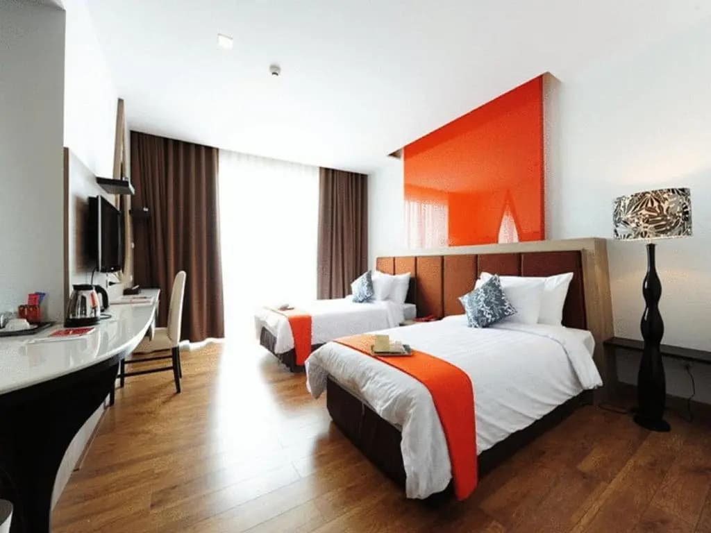 Deluxe Double room full double bed