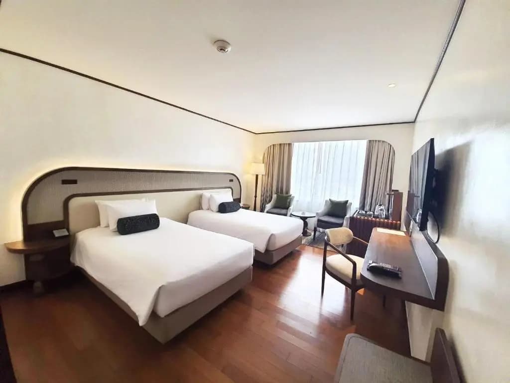 Deluxe Double room twin beds