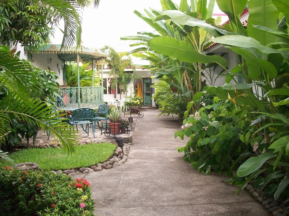 Executive Suite with balcony and with garden view