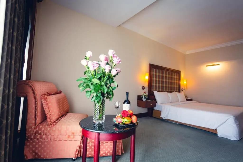 Standard Double room with river view twin beds