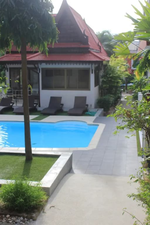 Villa with balcony