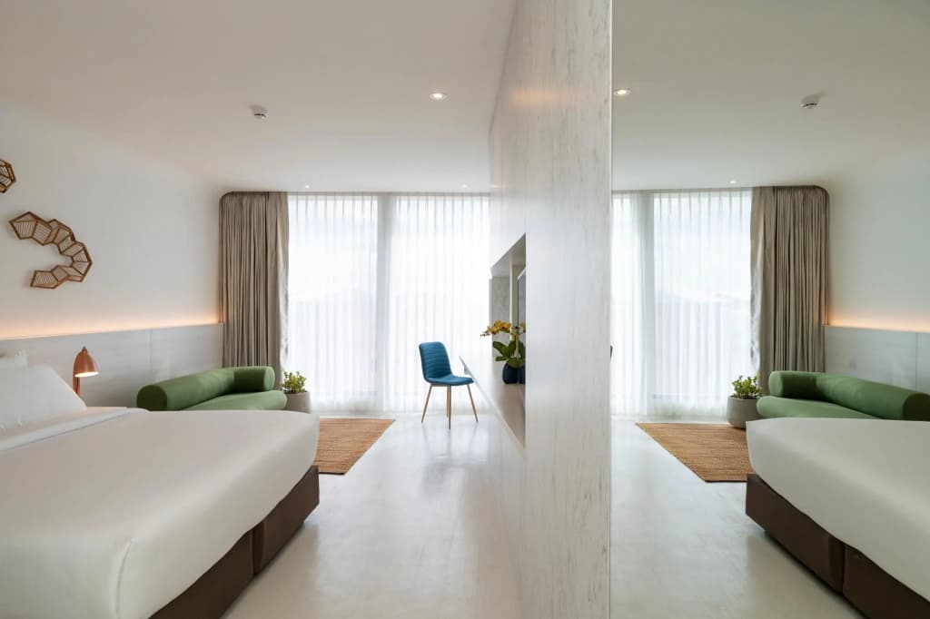 Deluxe Double room full double bed