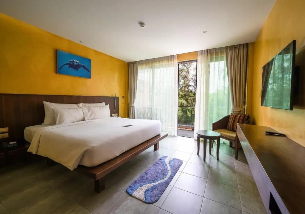 Deluxe Double room full double bed