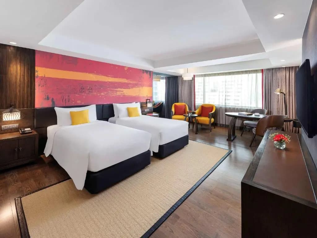 Deluxe Double room twin beds
