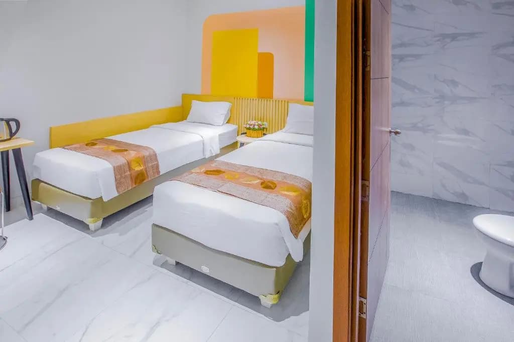 Economy Double room twin beds