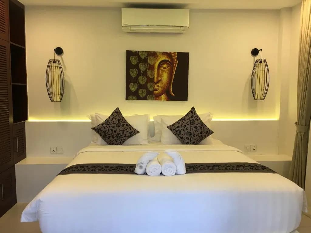 Deluxe Double Bungalow with garden view full double bed