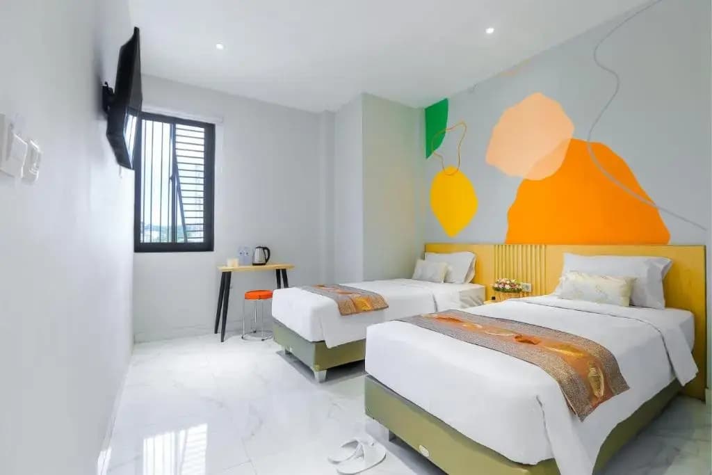Deluxe Double room twin beds