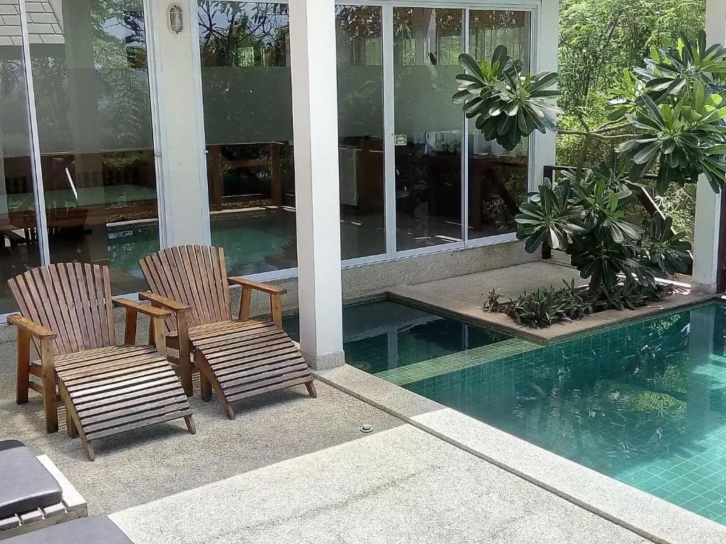 2 Bedrooms Villa beachfront
