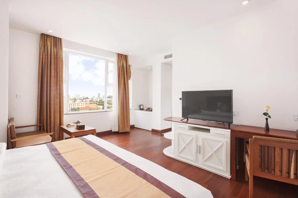 Deluxe Double room full double bed