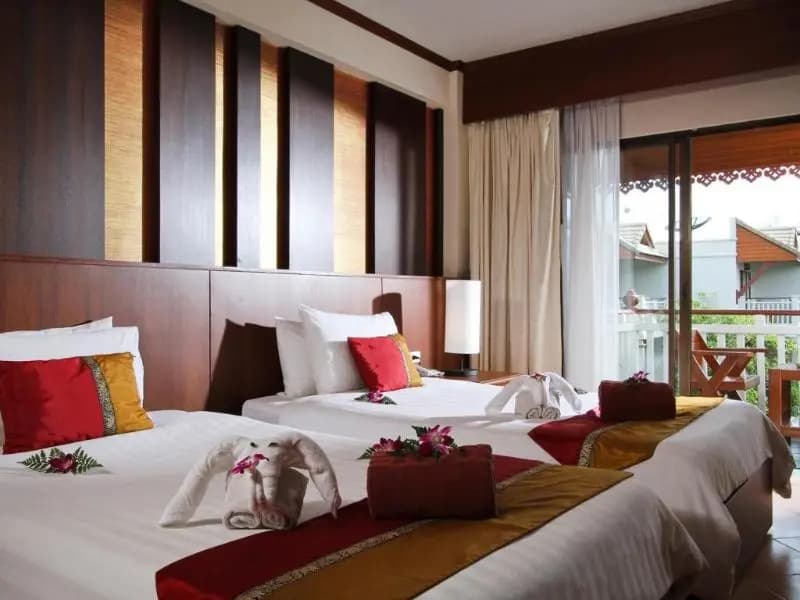 Deluxe Double room twin beds