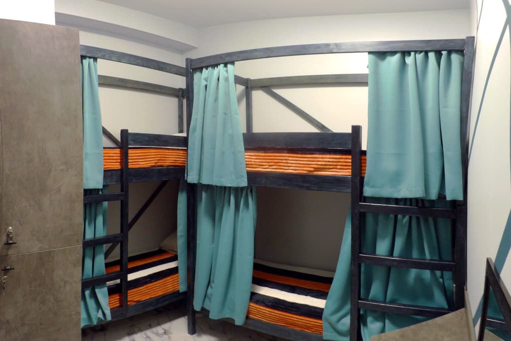 Bed in Dorm with view