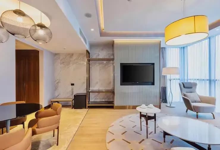 1 Bedroom Double Suite full double bed