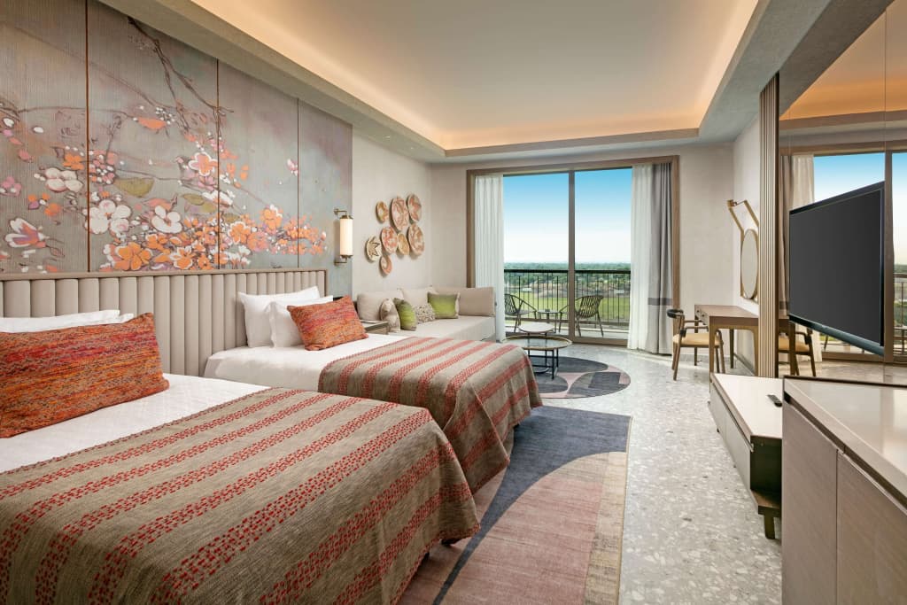 Superior Double room with golf view twin beds