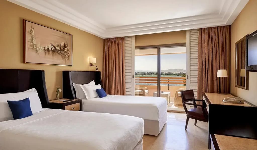 Superior Nile view Double room twin beds