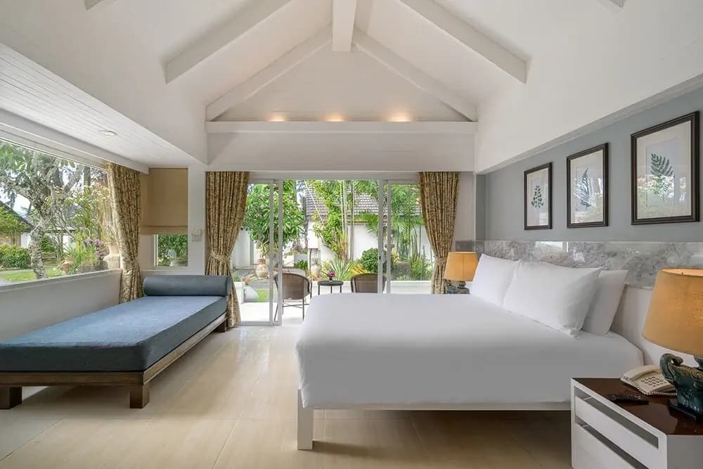 Tropical Double room with garden view full double bed