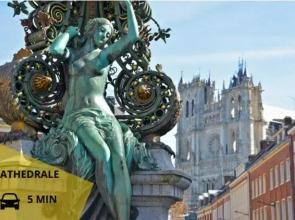 Le Cyan, studio 4min à pied centre ville, local vélo