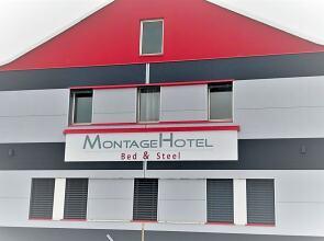 Montagehotel Bed Steel