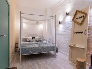 With a fireplace by the Neva Apartments