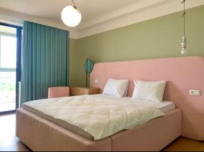 Aparts Pro Nezhnaya 1-kom s panoramnym balkonom v ZHK Argo na 11 etazhe Flat